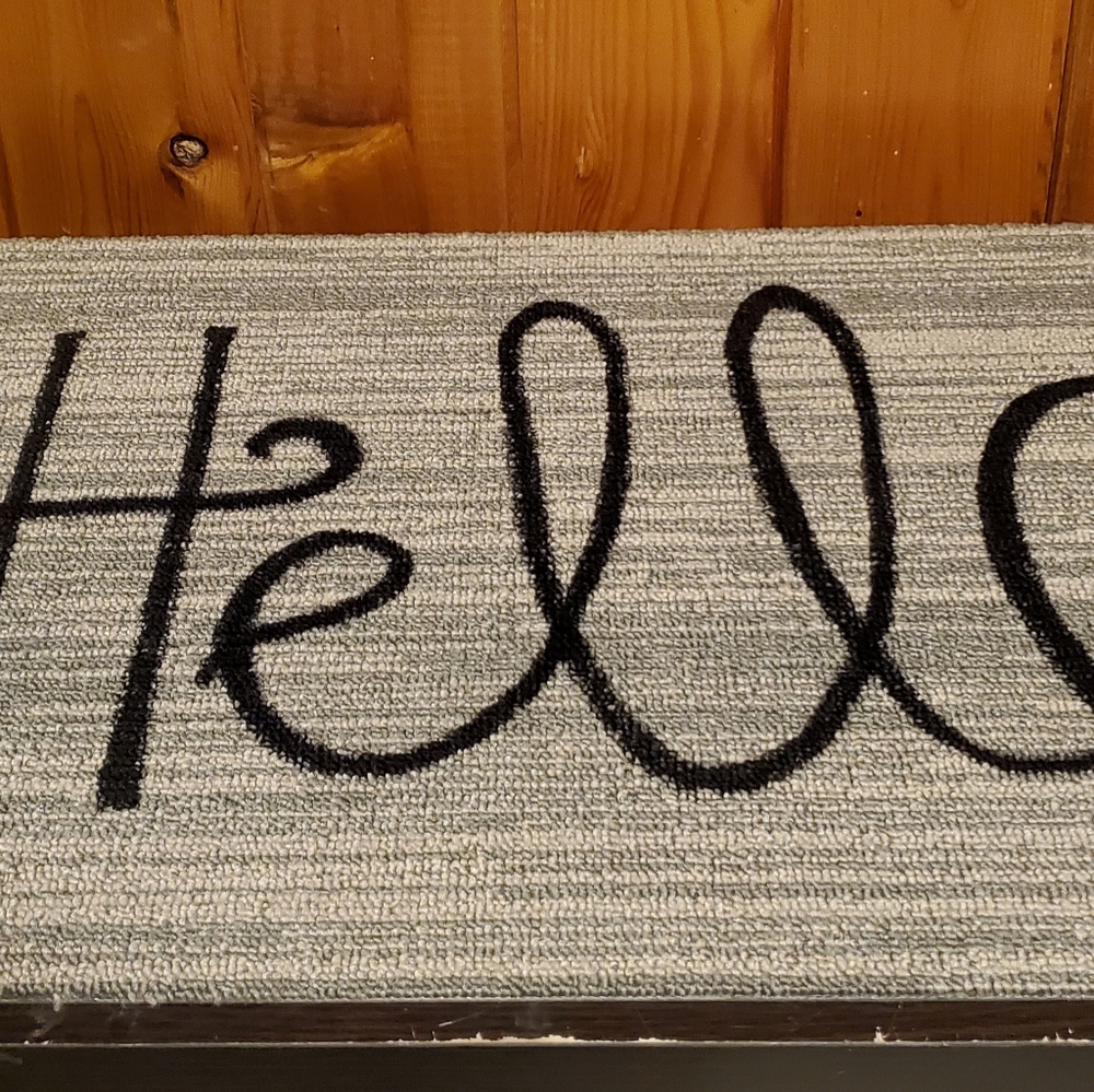 Welcome mat
